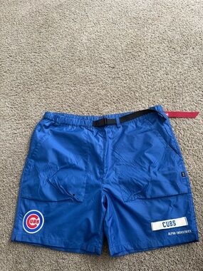 New Era Men’s Blue Athletic Cubs Shorts